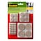 Scotch 3M Scotch Felt Self Adhesive Protective Pad Beige Round Assorted in. W 162 pk SP845-NA - alternate 1